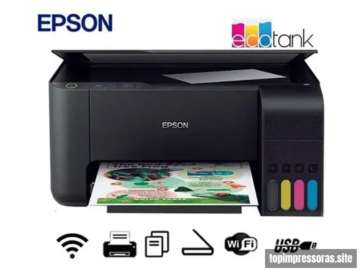 Impressora multifuncional cor Epson EcoTank L3250